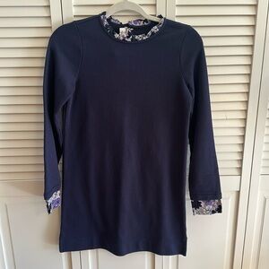 NWT Girls Vineyard Vines Ruffle Nexk Sweatshirt Dress